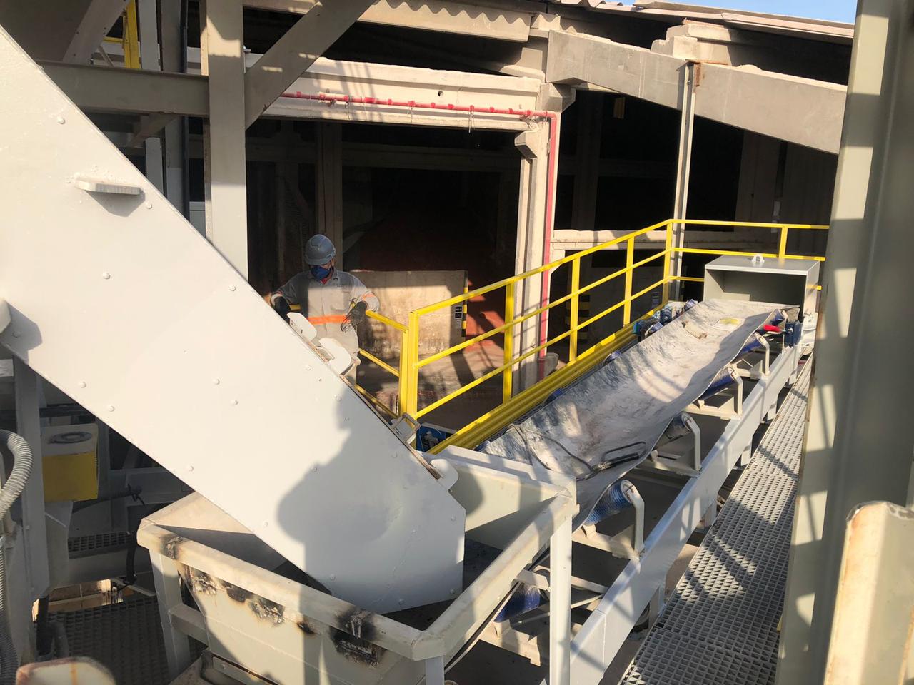 Peneiramento 120 ton/h